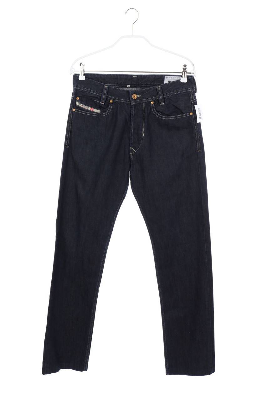 Carou Diesel Industry Straight Cut Jeans mit Logo-Stickerei