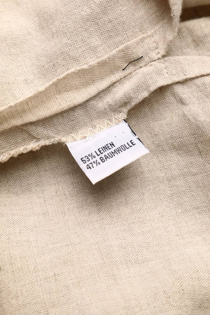 Carou Distler Original Trachten-Bluse Aus Leinen-Mix