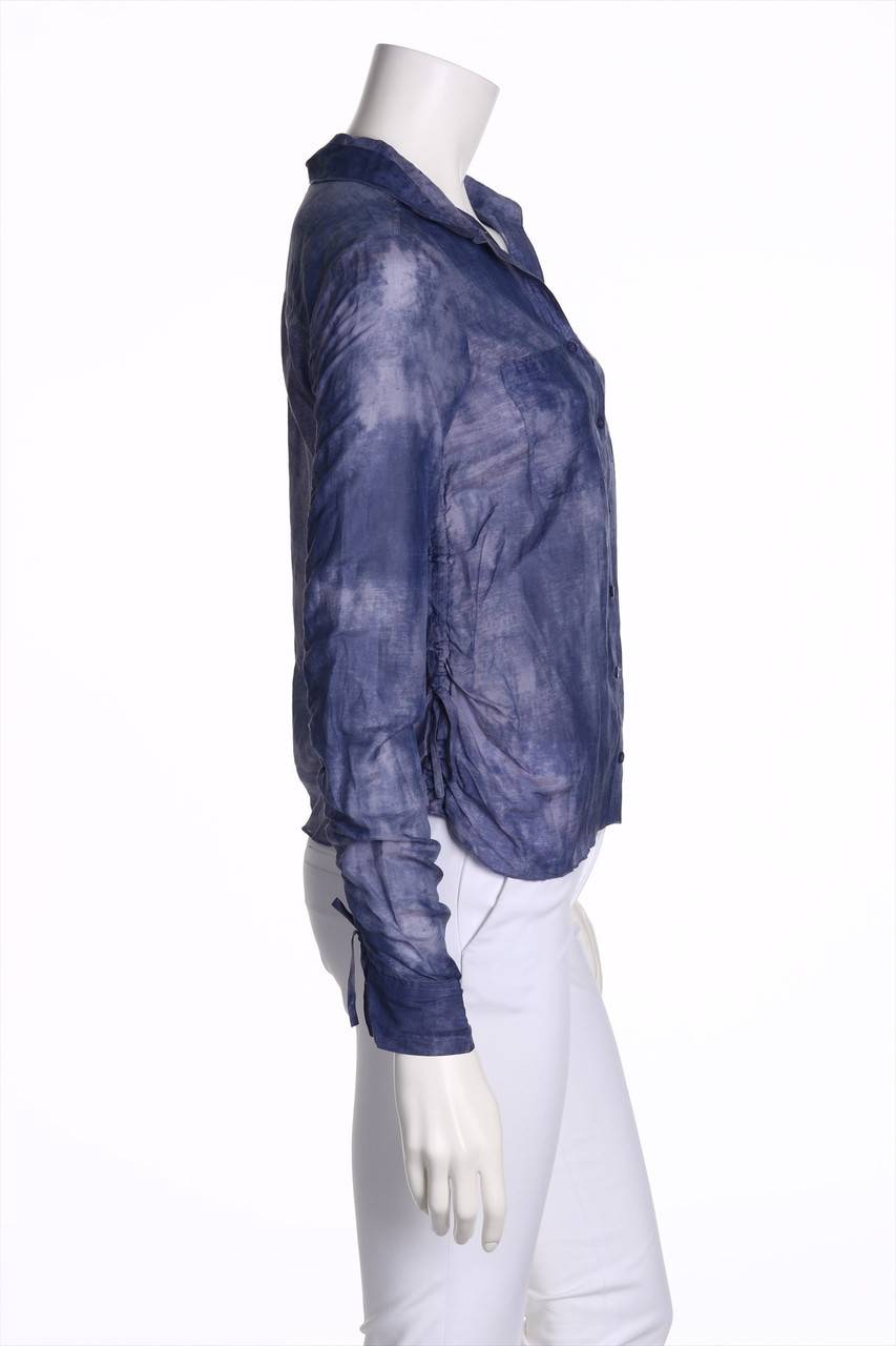 Carou DKNY DONNA KARAN NEW YORK Hemd-Bluse Aus Seiden-Mischung