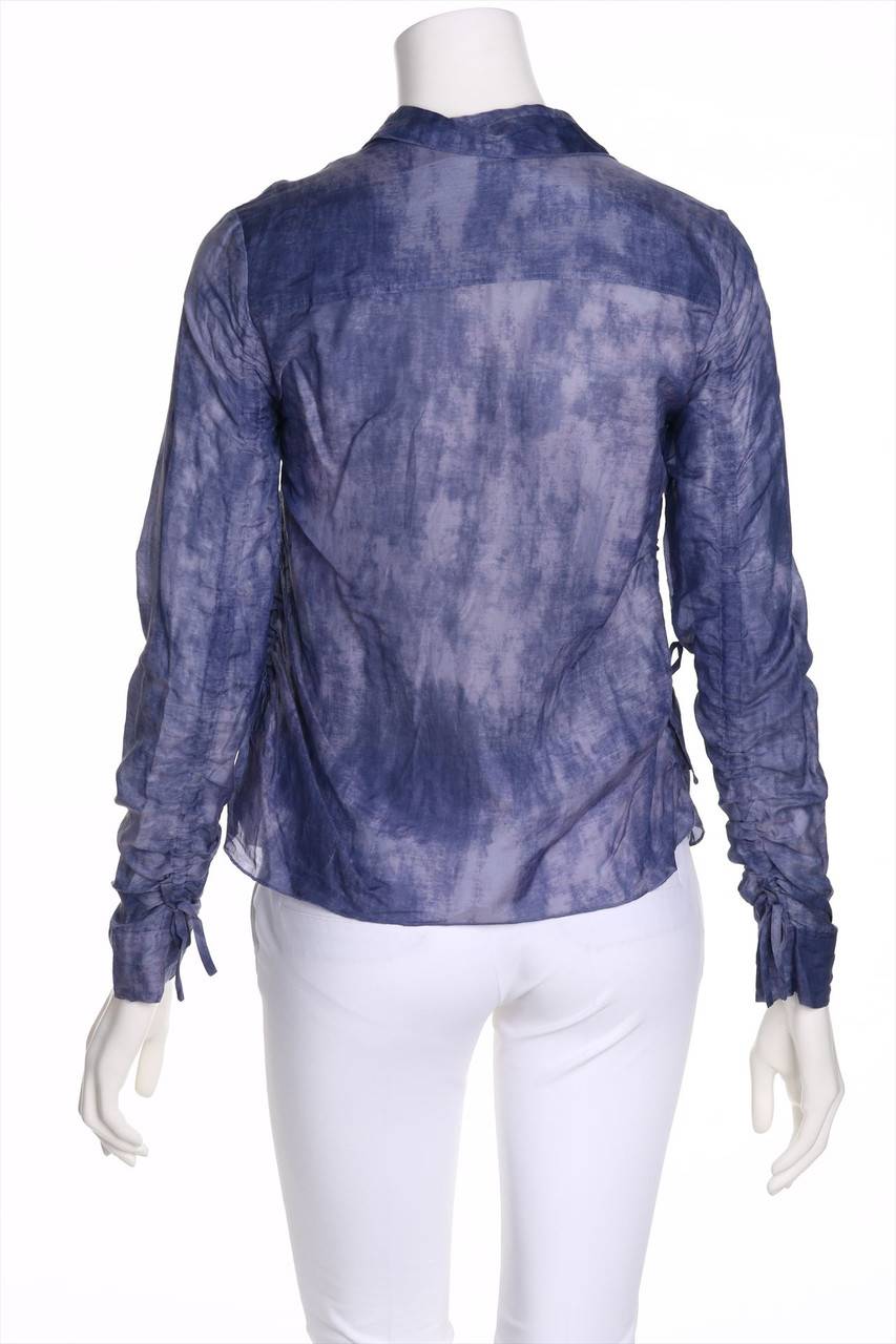 Carou DKNY DONNA KARAN NEW YORK Hemd-Bluse Aus Seiden-Mischung
