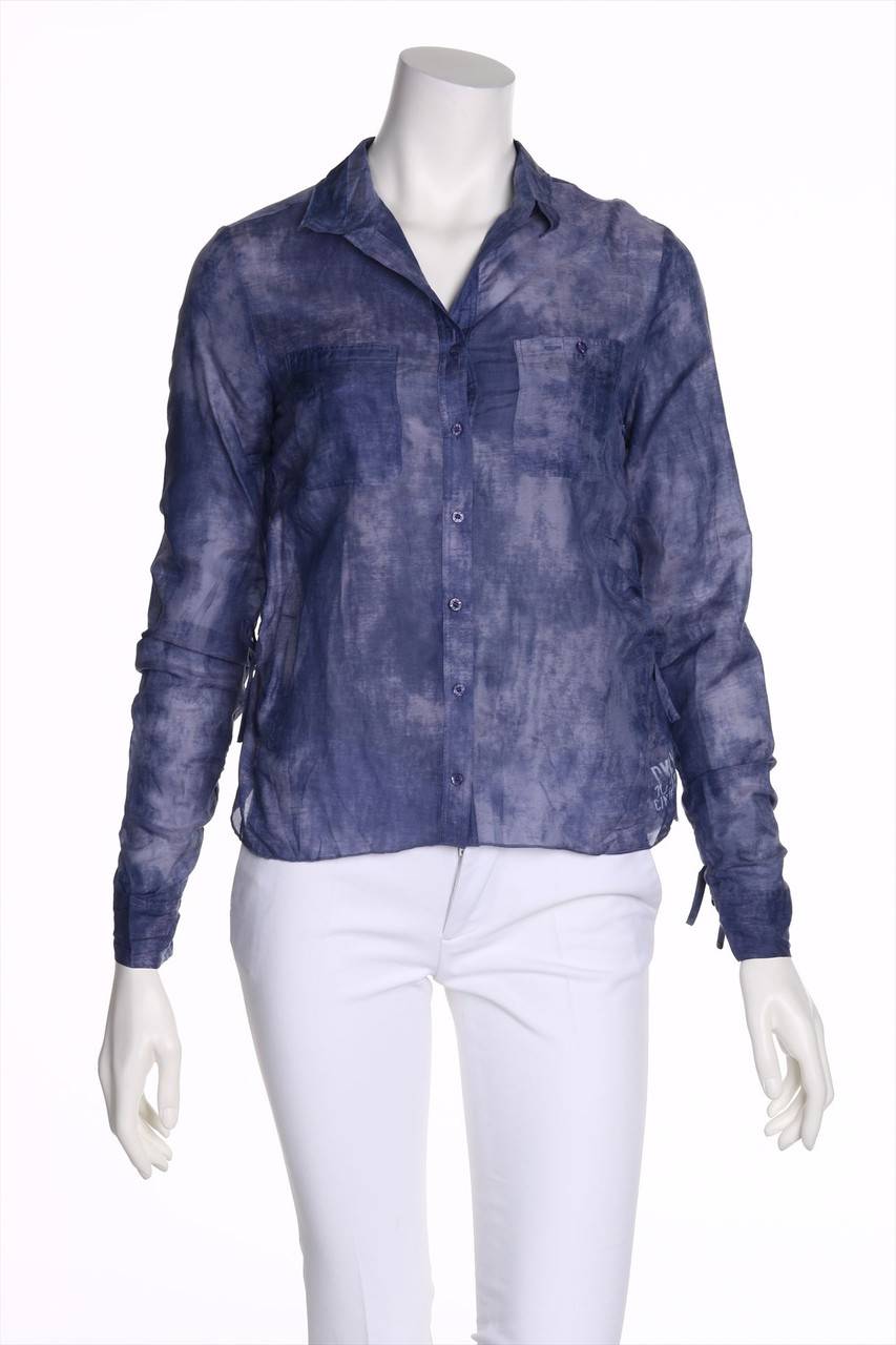 Carou DKNY DONNA KARAN NEW YORK Hemd-Bluse aus Seiden-Mischung