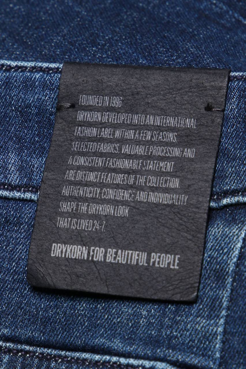 Carou DRYKORN Used Look Straight Cut Jeans Mit Stretch