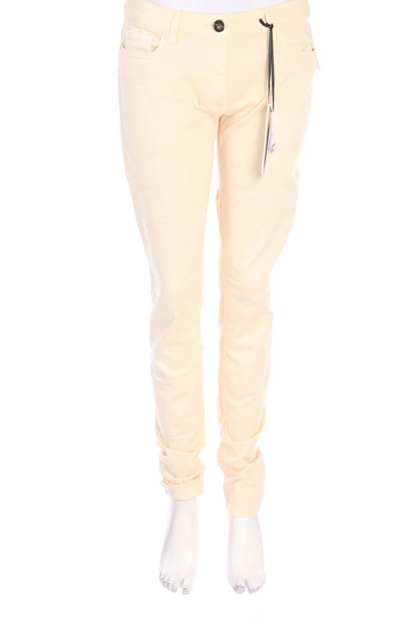 Carou ELISABETTA FRANCHI Skinny-Jeans mit Logo-Plakette