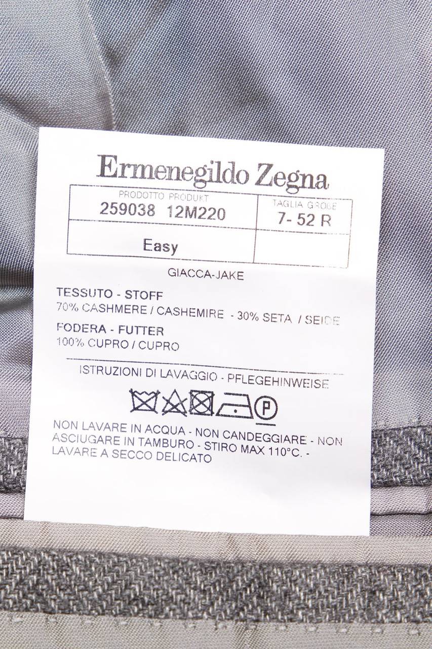 Carou Ermenegildo Zegna Sakko Aus Kaschmir-Seide-Mix