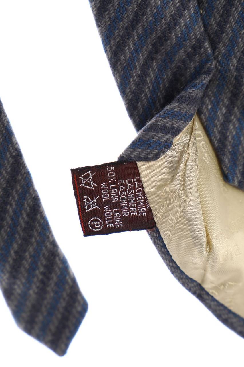 Carou Ermenegildo Zegna Vintage-Krawatte Mit Kaschmir