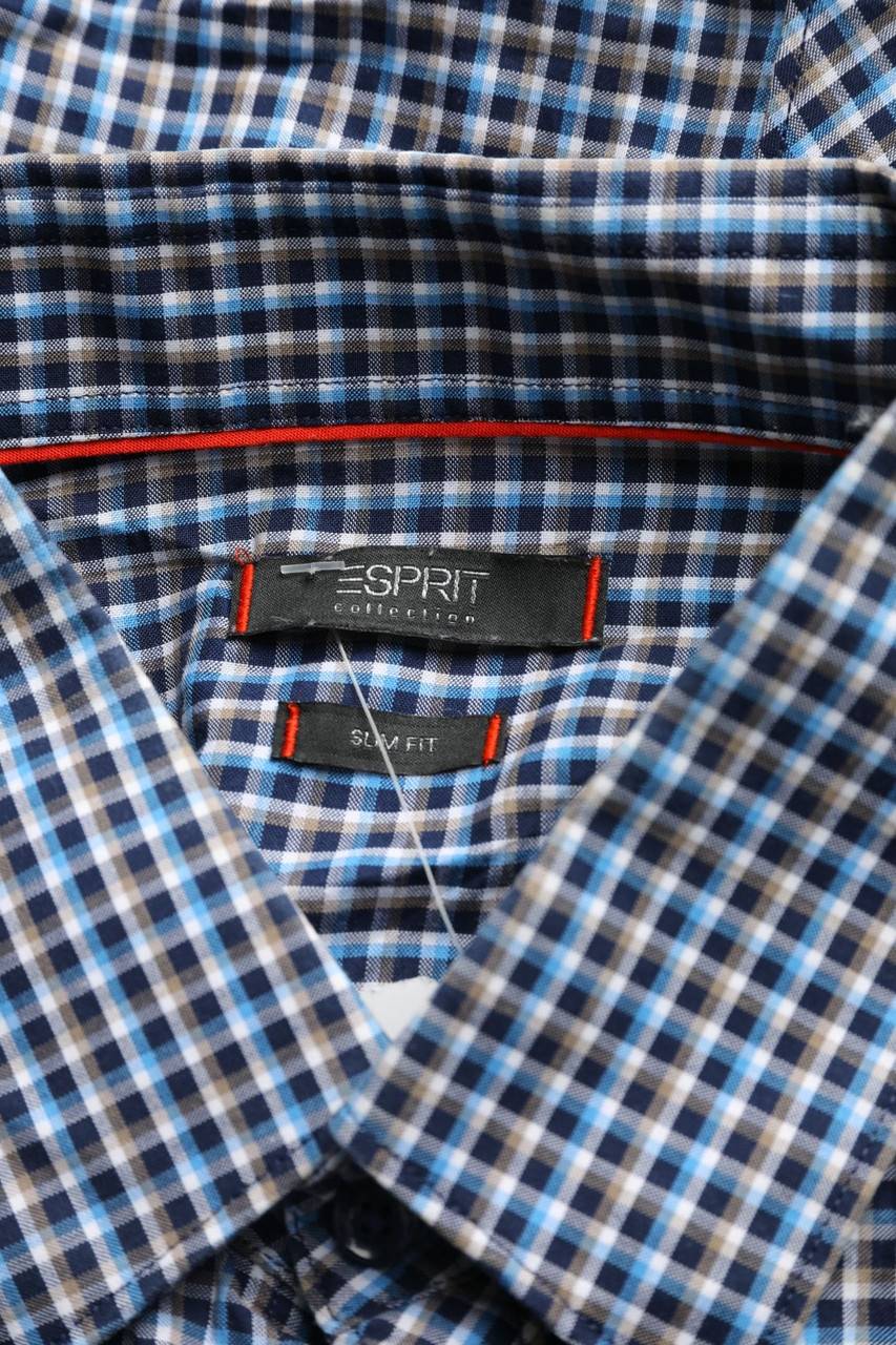 Carou ESPRIT Collection Kariertes Hemd Aus Baumwolle