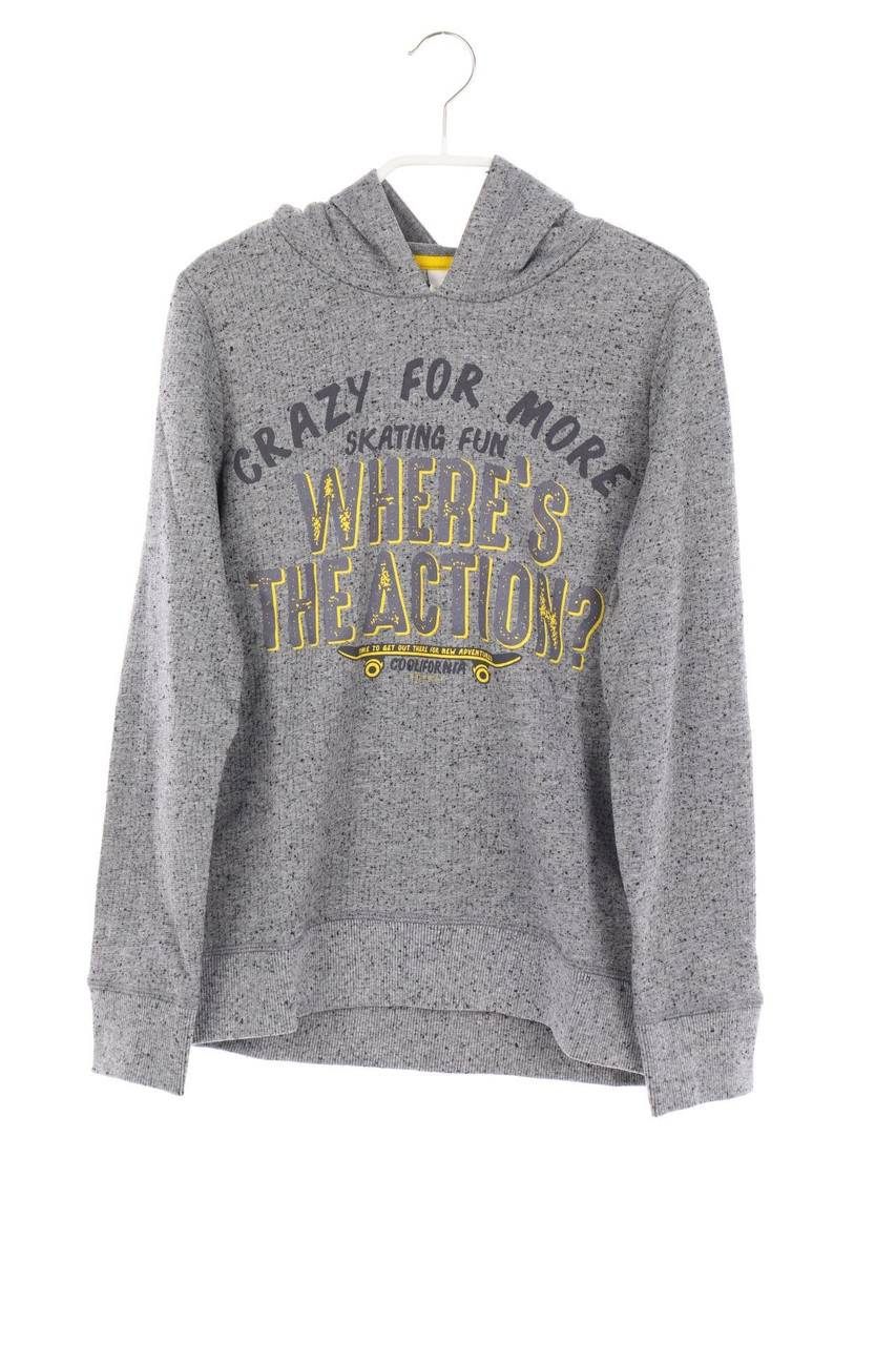 Carou ESPRIT Kapuzenpullover/Sweatshirt mit Statement-Print