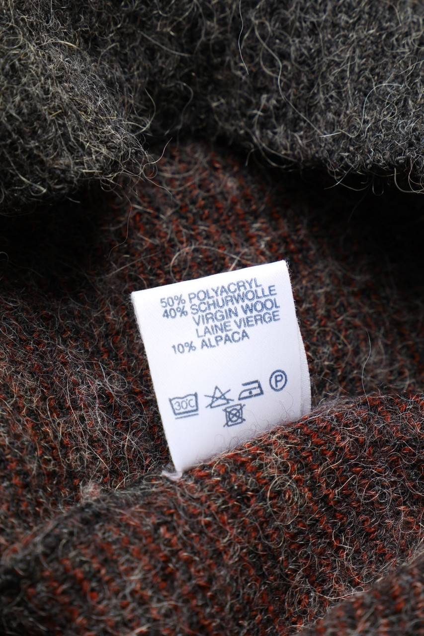 Carou Etirel Strick-Pullover Aus Schurwoll-Mix Mit Alpaka