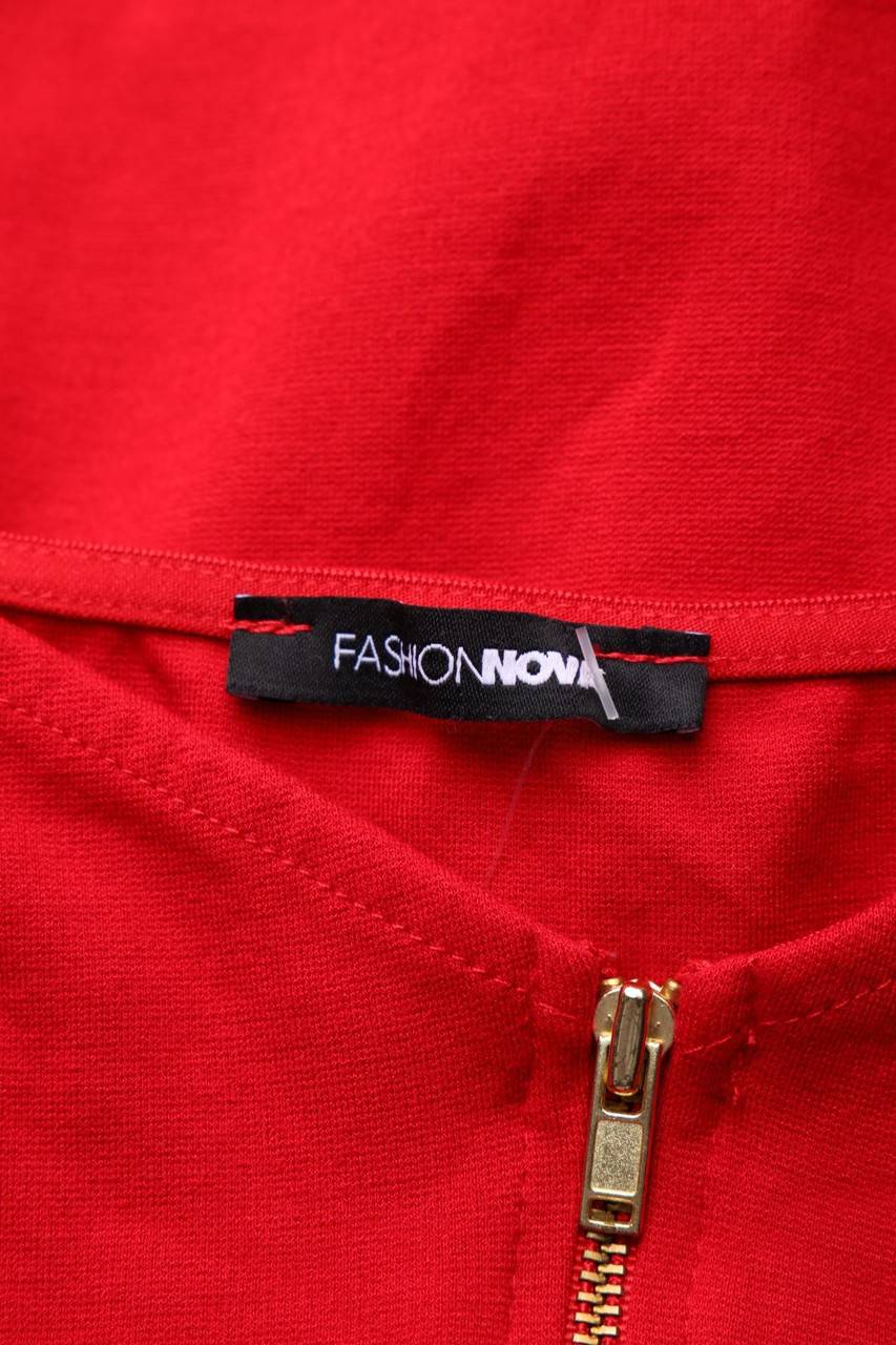 Carou FASHION NOVA Carmen-Abendkleid Mit Mesh-Einsatz