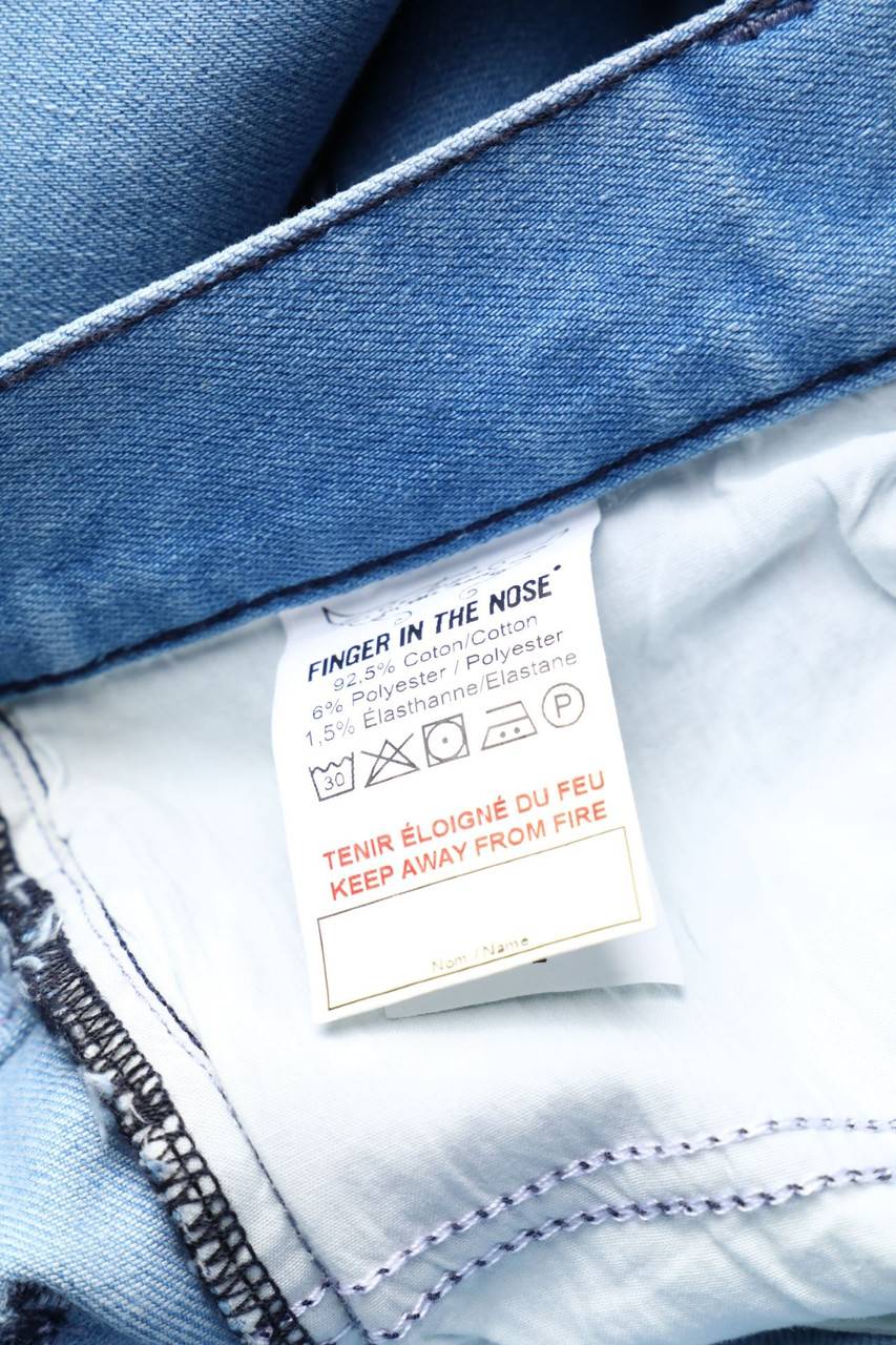 Carou FINGER IN THE NOSE Skinny-Jeans Mit Dégradé-Effekt