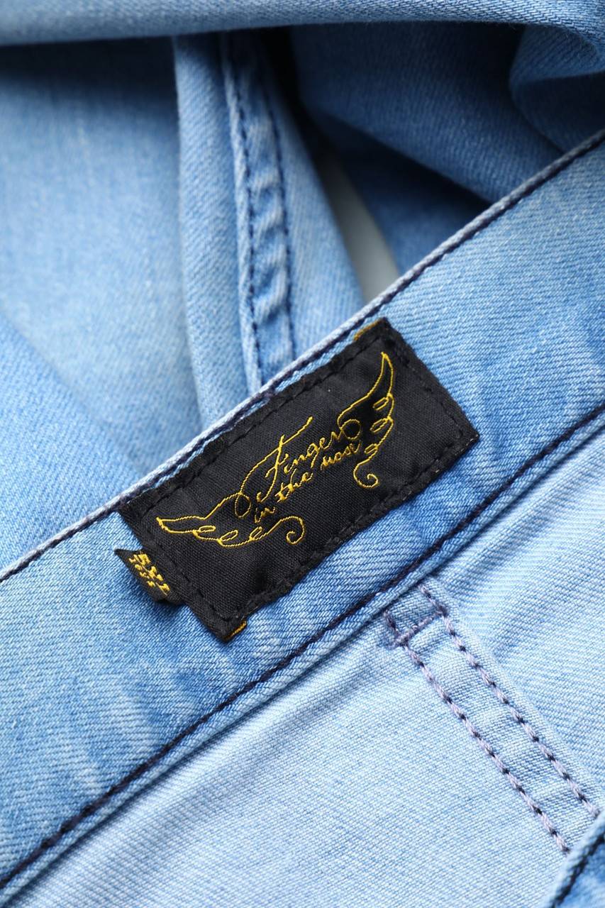 Carou FINGER IN THE NOSE Skinny-Jeans Mit Dégradé-Effekt
