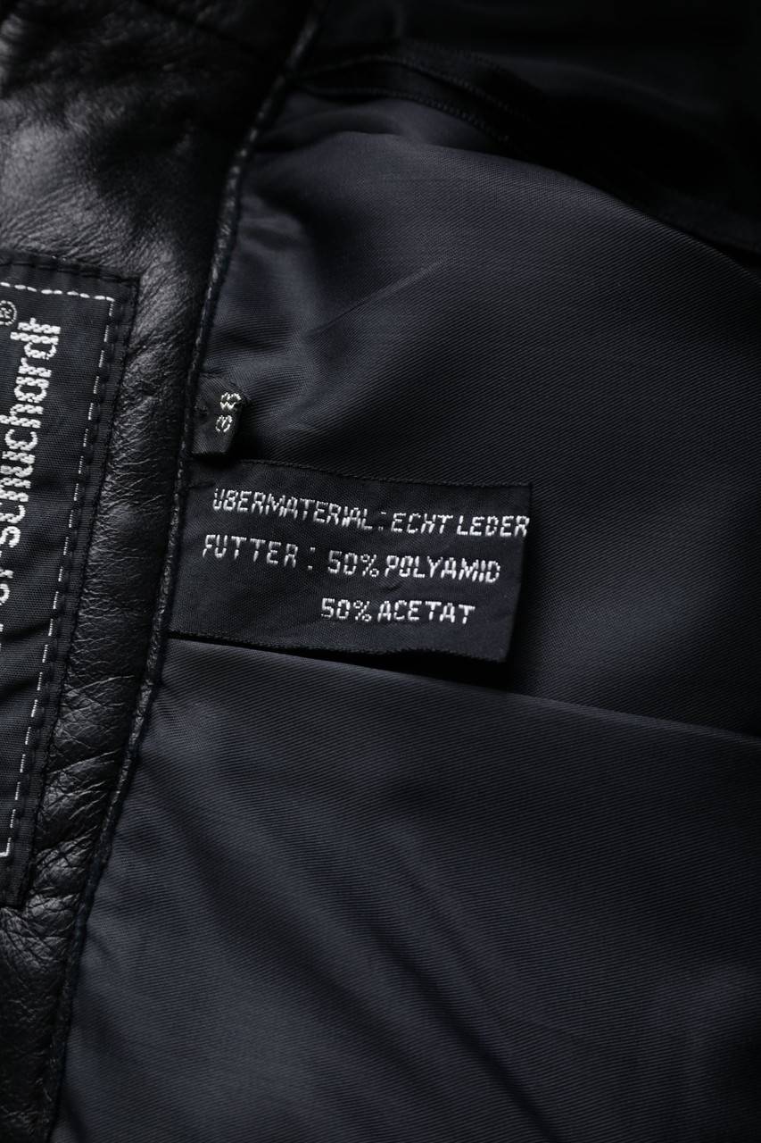 Carou Frank Meyer Schuchardt Vintage-Lederrock Mit Schlitz