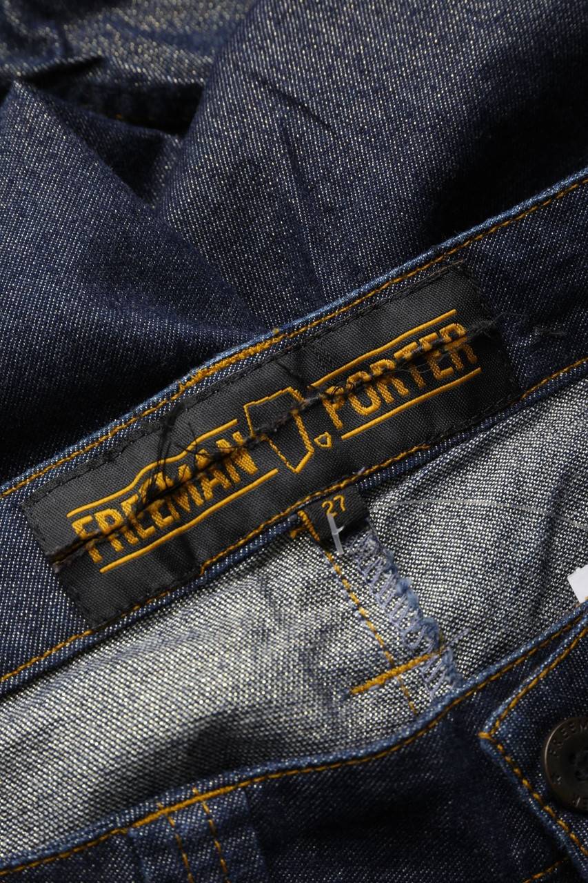 Carou Freeman T. Porter Glitzer-Dark Denim Flared Jeans