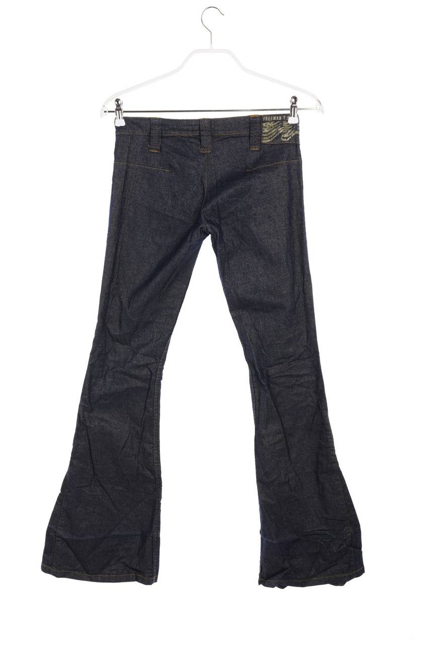 Carou Freeman T. Porter Glitzer-Dark Denim Flared Jeans
