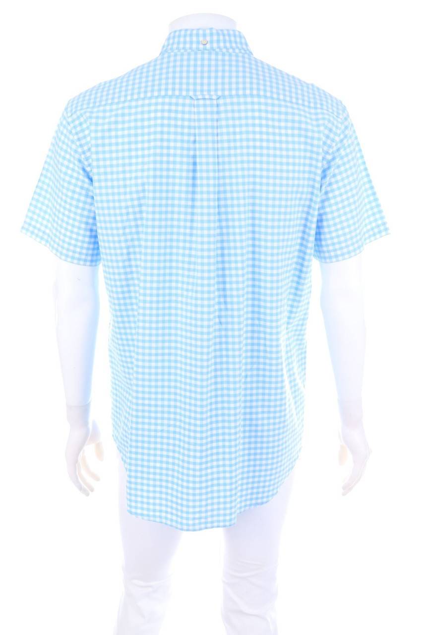 Carou GANT Kariertes Button-down-Hemd Mit Logo-Stickerei