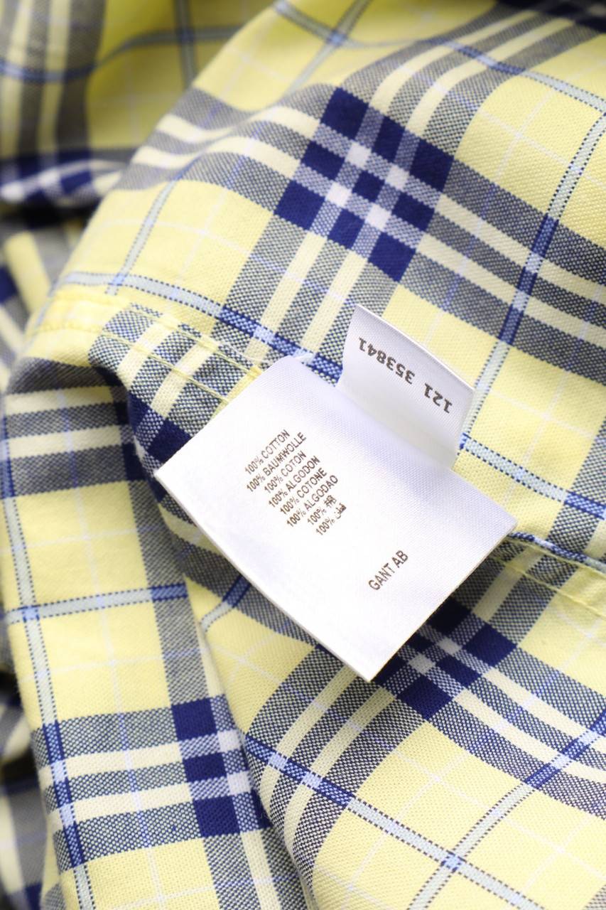 Carou GANT Kurz-Kurzarm-Hemd Mit Button-down-Kragen