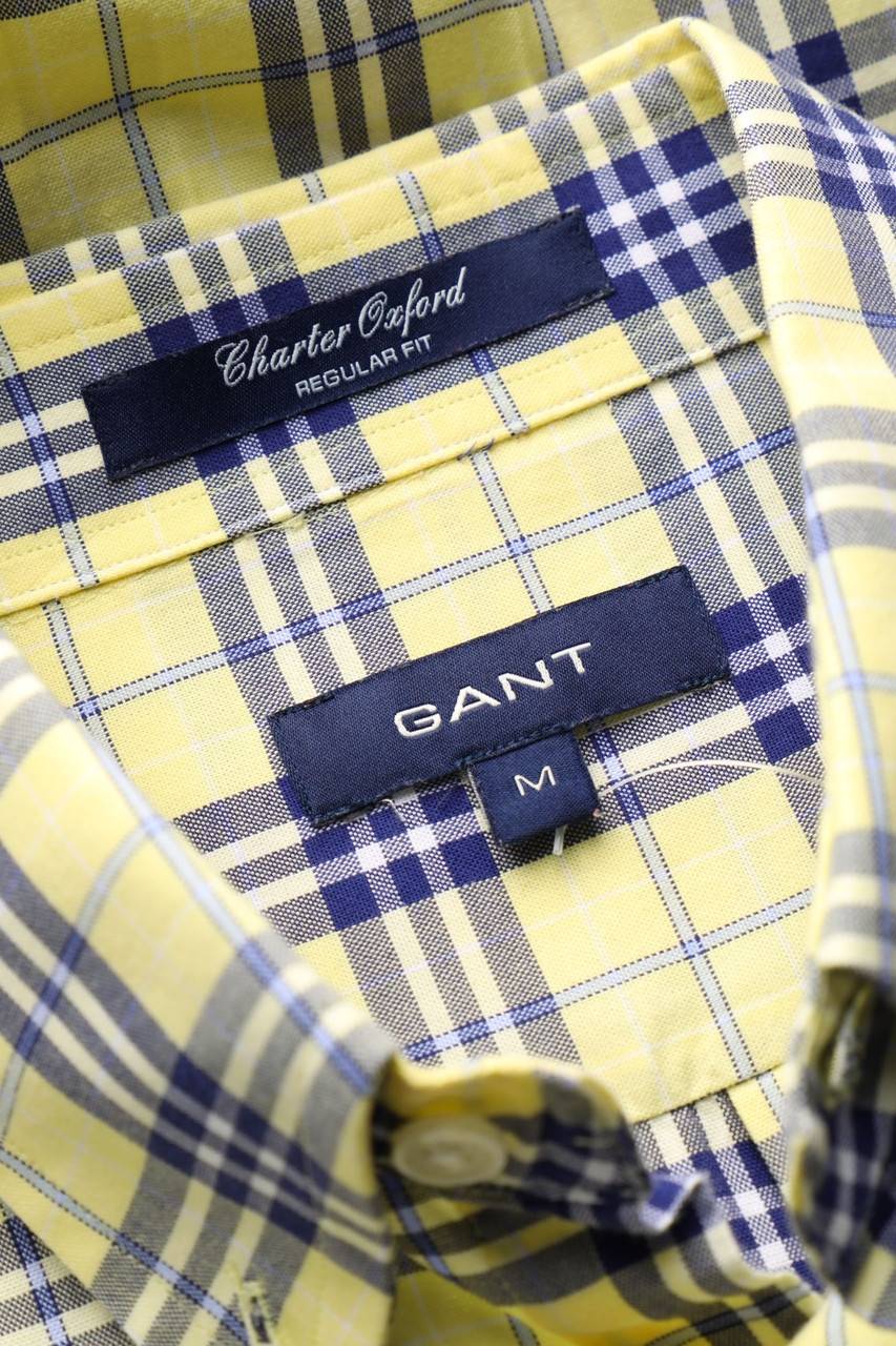 Carou GANT Kurz-Kurzarm-Hemd Mit Button-down-Kragen