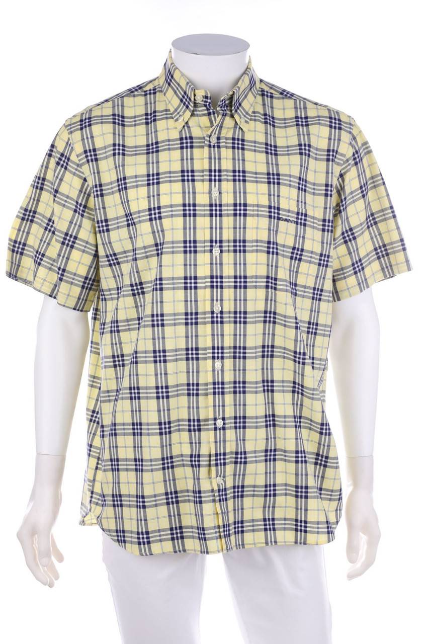 Carou GANT Kurz-Kurzarm-Hemd mit Button-down-Kragen