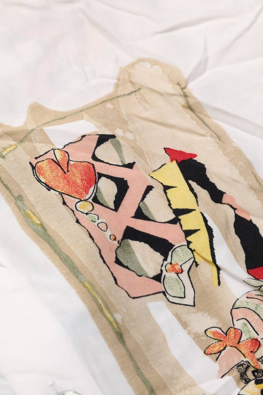 Carou GERRY WEBER Vintage-Hemd-Bluse Mit Kurzem Ärmel