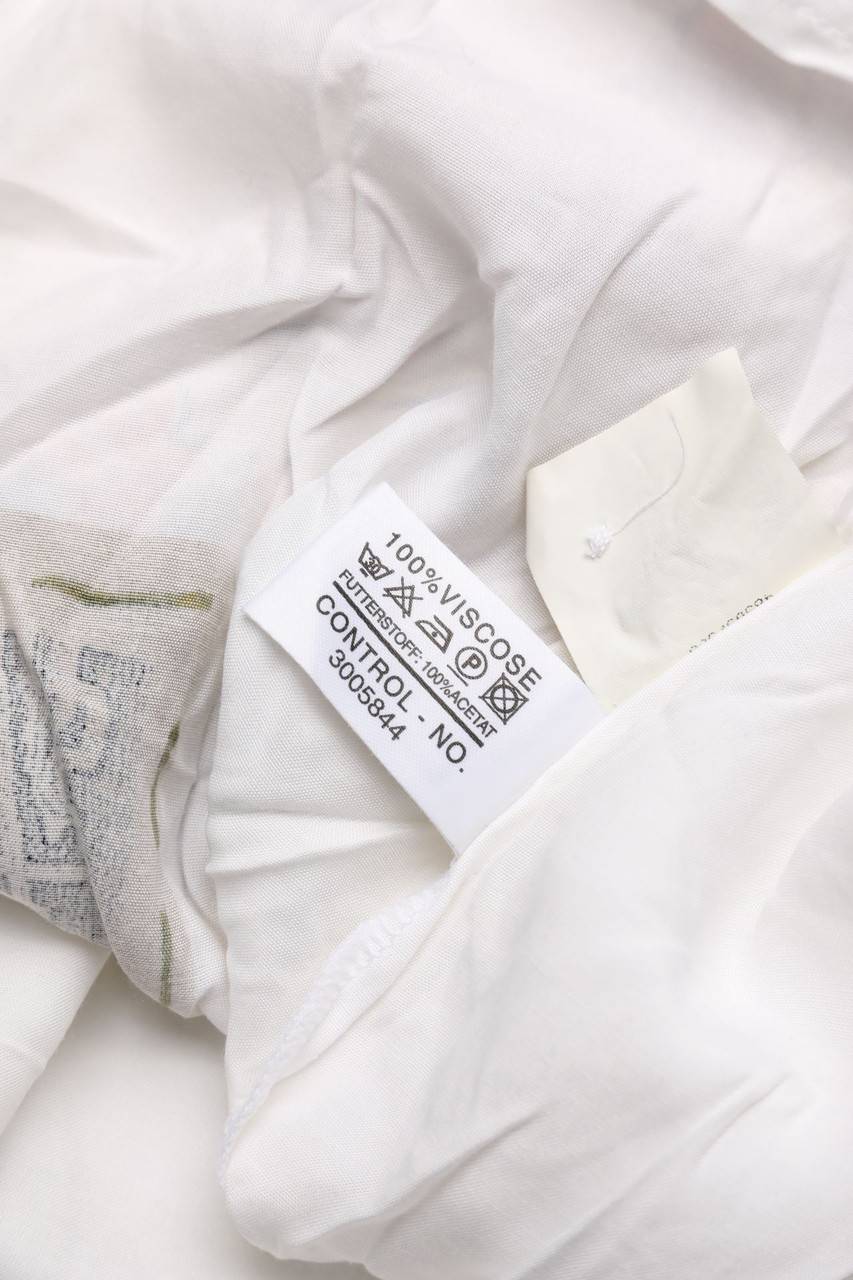 Carou GERRY WEBER Vintage-Hemd-Bluse Mit Kurzem Ärmel