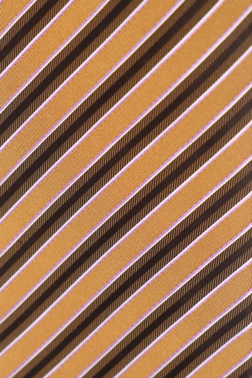 Carou GIANFRANCO FERRÉ Seiden-Krawatte Mit Streifen