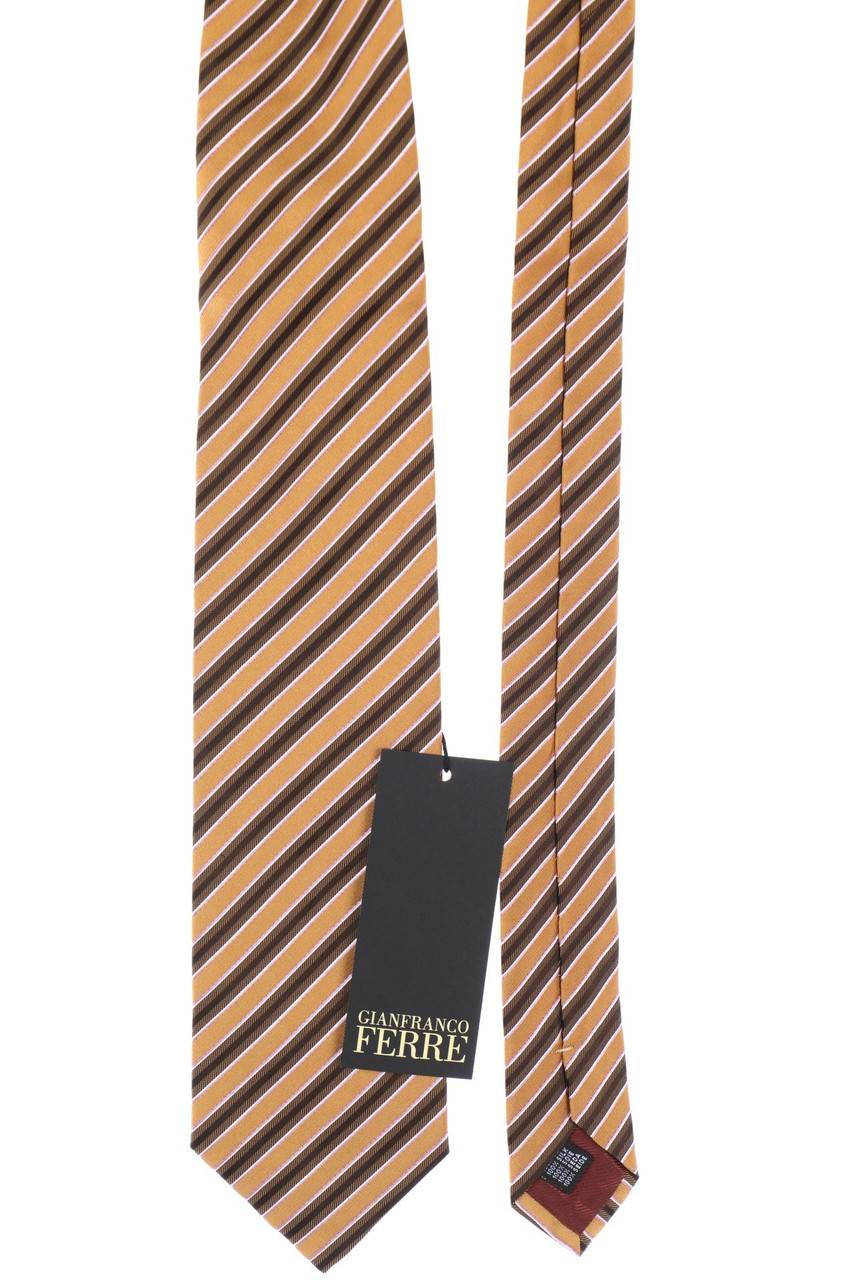 Carou GIANFRANCO FERRÉ Seiden-Krawatte Mit Streifen