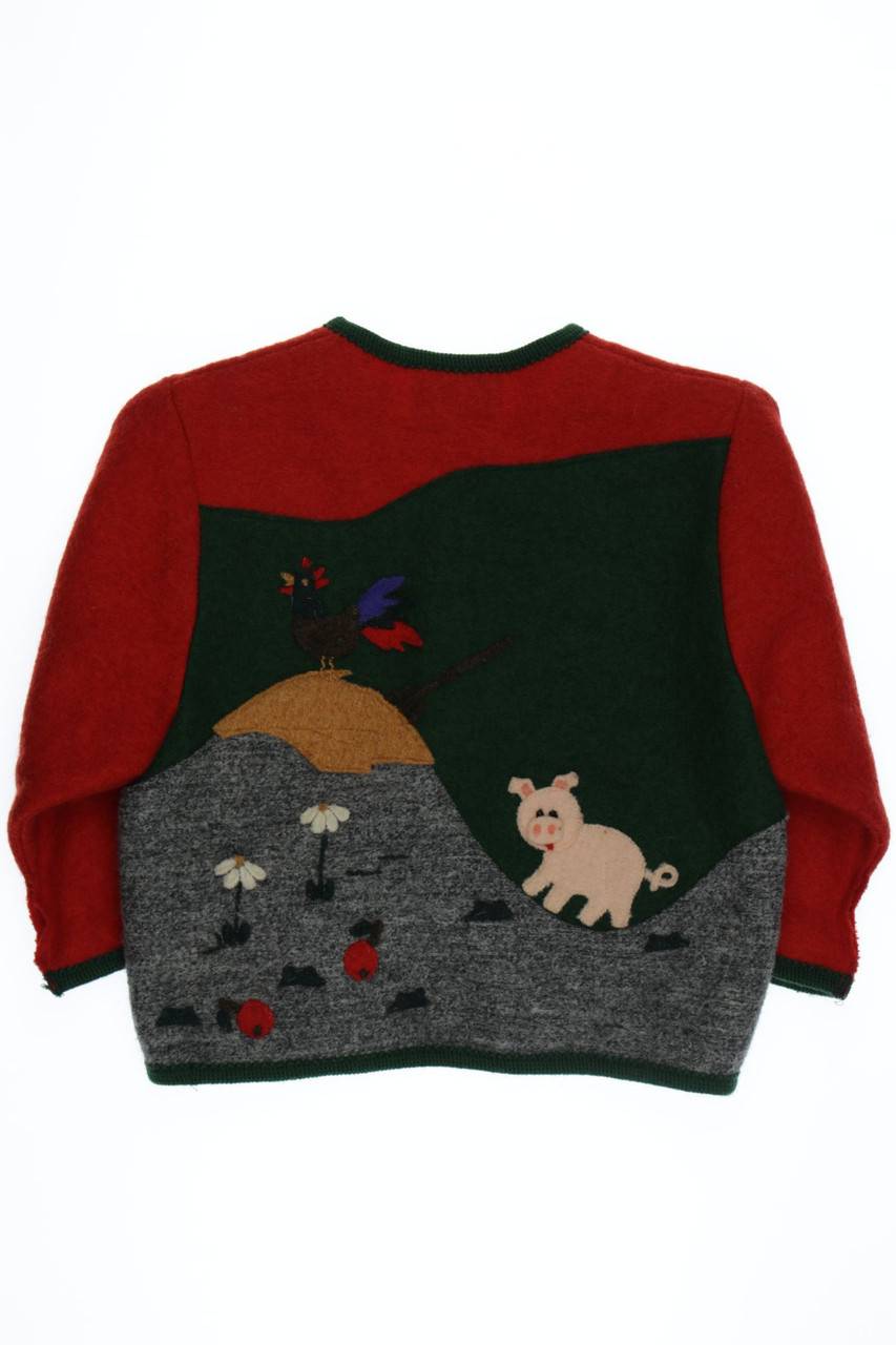 Carou GIESSWEIN Jacke Aus Schurwolle Im Trachten-Stil Mit Applikationen