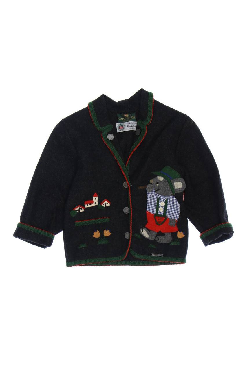 Carou GIESSWEIN Mädchen-Jacke Aus Reiner Schurwolle