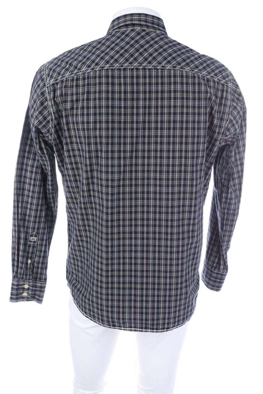 Carou GIN TONIC Kariertes Hemd Aus Baumwolle Mit Aufgesetzten Taschen