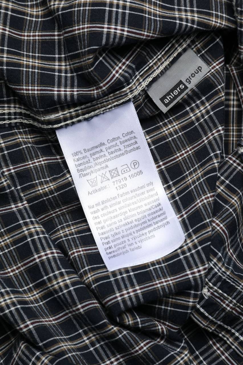 Carou GIN TONIC Kariertes Hemd Aus Baumwolle Mit Aufgesetzten Taschen