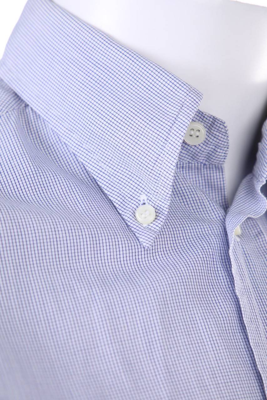 Carou GIORGIO ARMANI LE COLLEZIONI Kurzarm-Hemd Mit Karo-Muster