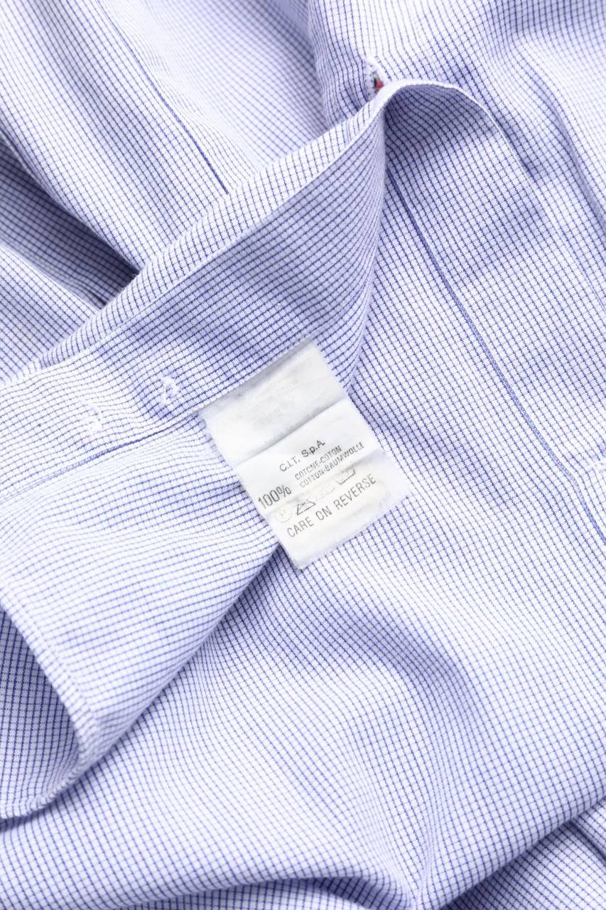 Carou GIORGIO ARMANI LE COLLEZIONI Kurzarm-Hemd Mit Karo-Muster
