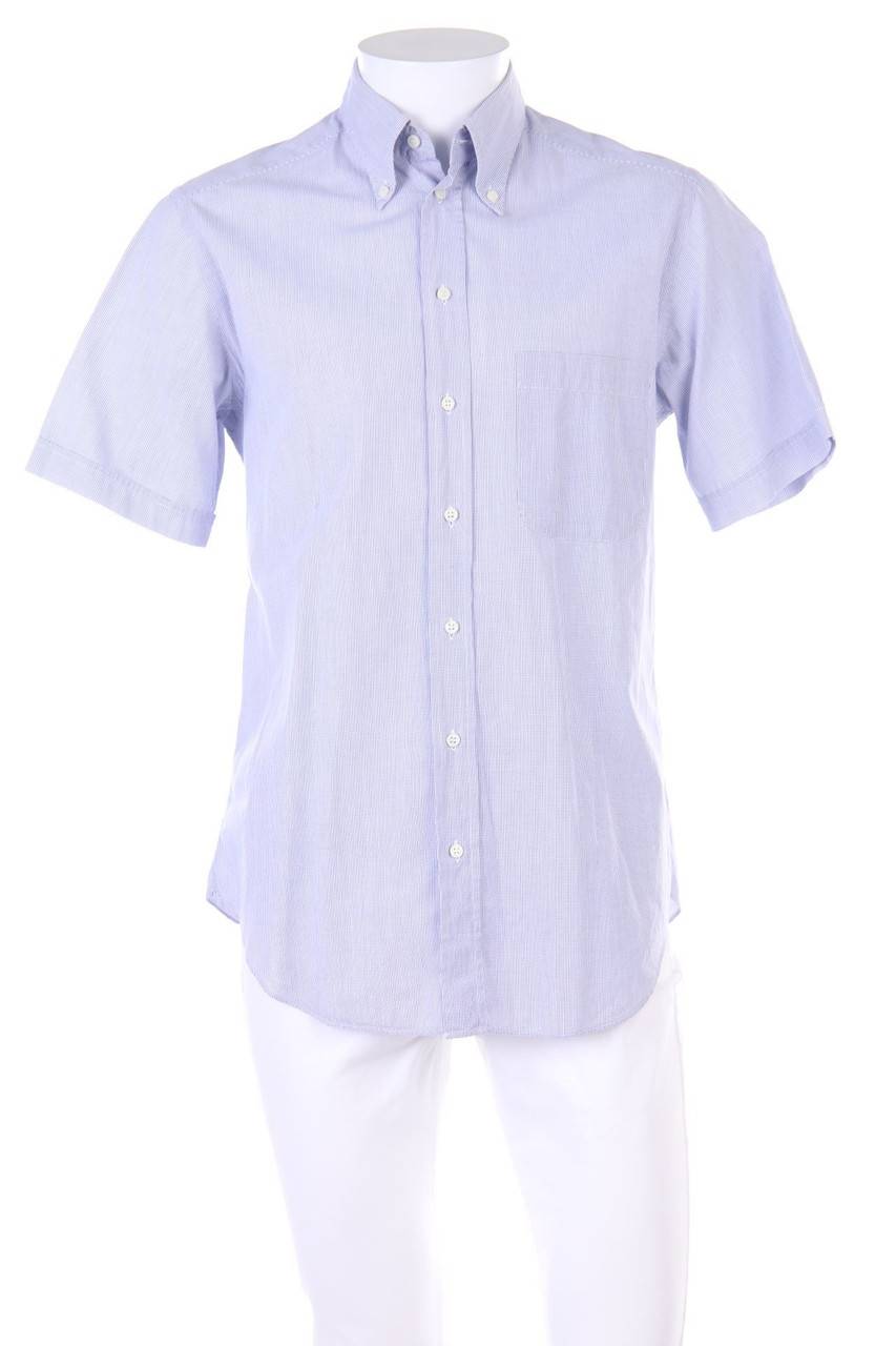 Carou GIORGIO ARMANI LE COLLEZIONI Kurzarm-Hemd mit Karo-Muster