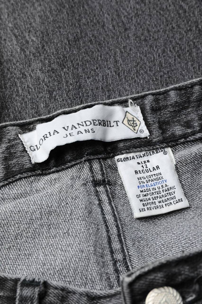 Carou Gloria Vanderbilt High Waist-Skinny-Jeans Mit Reißverschluss