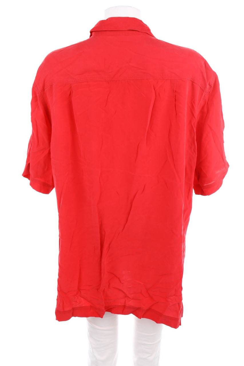 Carou GP Gira Puccino Hemd-Bluse Mit Kurzem Ärmel Aus Seide