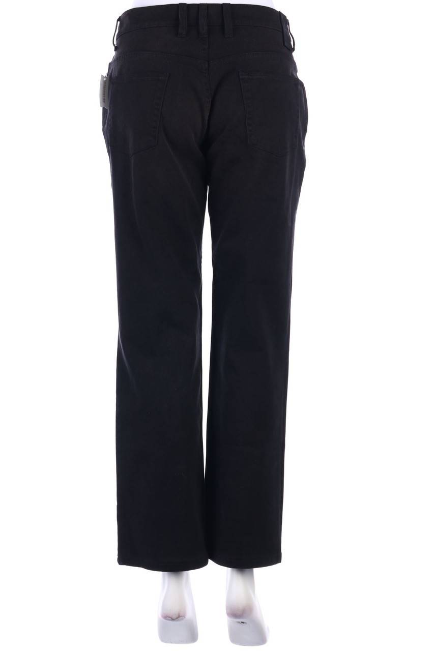 Carou GUCCI Vintage-Straight Cut Jeans Mit Logo-Patch