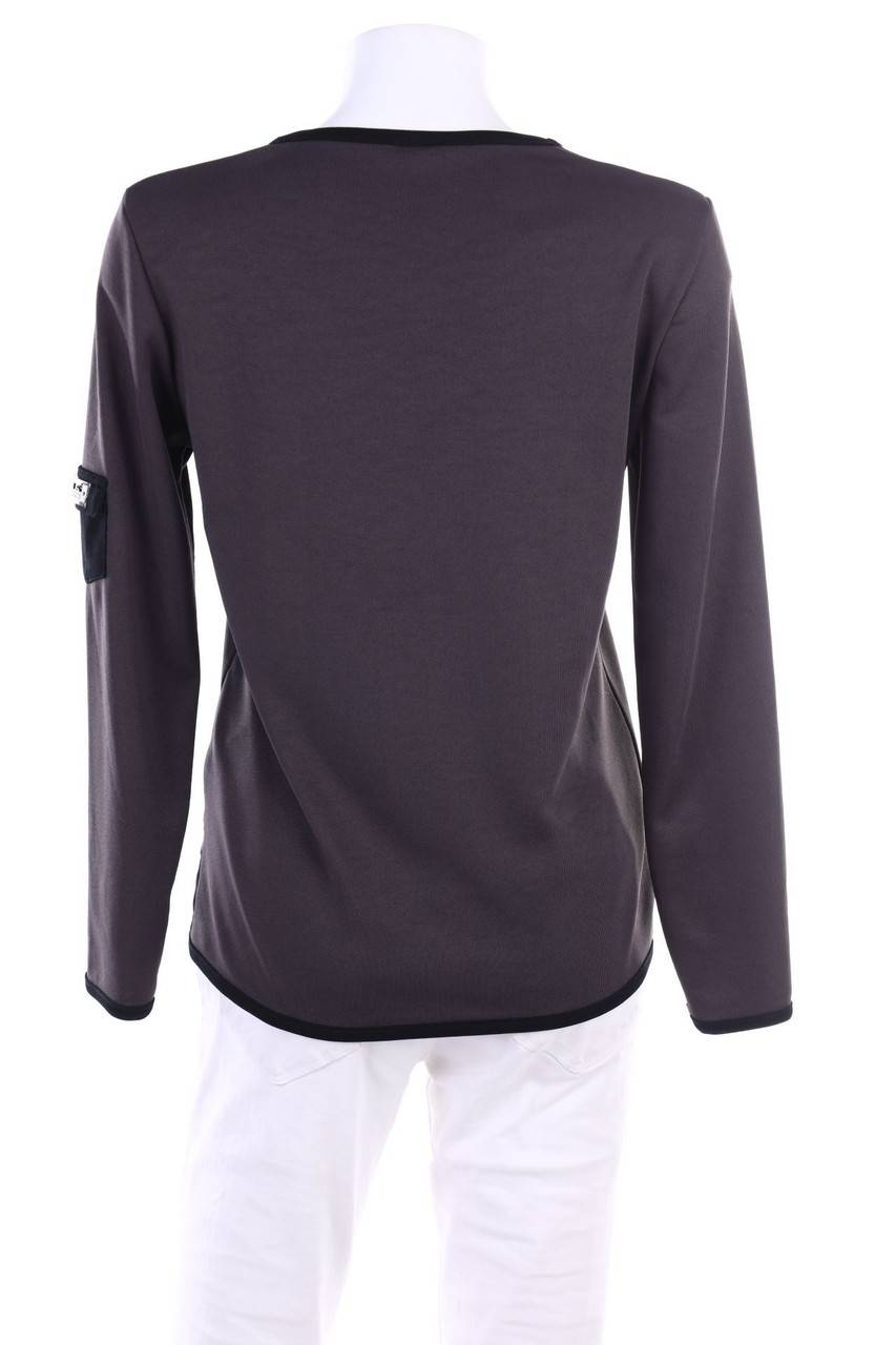 Carou H.I.S. Vintage-Longsleeve-Shirt Mit Logo-Applikation