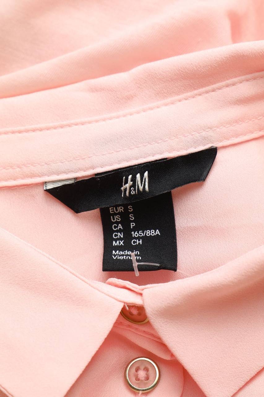 Carou H&M ärmellose Hemd-Bluse Mit Aufgesetzten Taschen