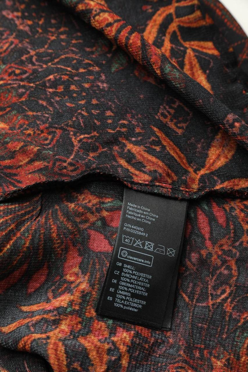 Carou H&M Bluse Mit Floralem Muster Mit Smok-Details