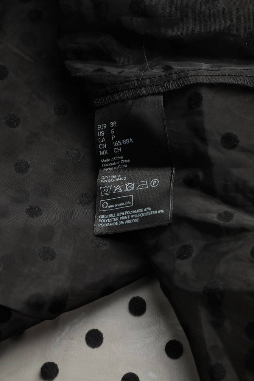 Carou H&M DIVIDED Bluse Mit Puffärmeln Mit Schleife