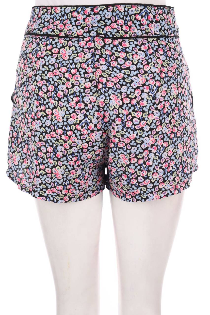 Carou H&M DIVIDED High Waist-Shorts Mit Blumen-Print