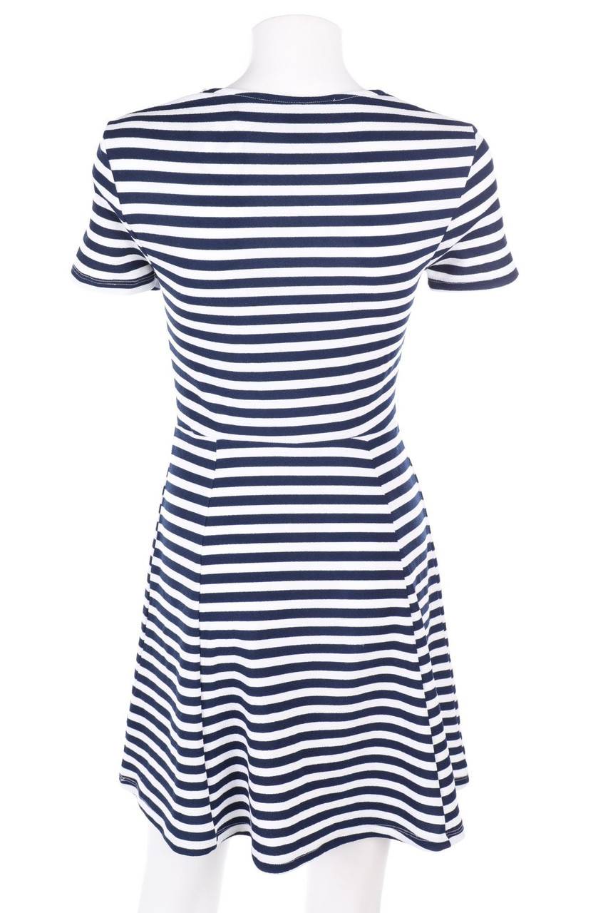 Carou H&M DIVIDED Minikleid Aus Jersey Mit Streifen