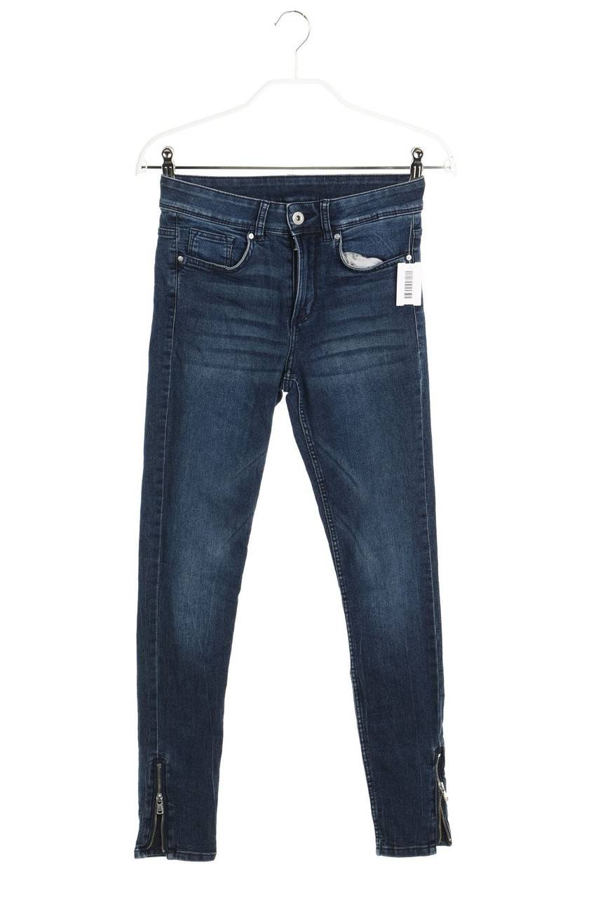 Carou H&M DIVIDED Used Look Skinny-Jeans mit Stretch