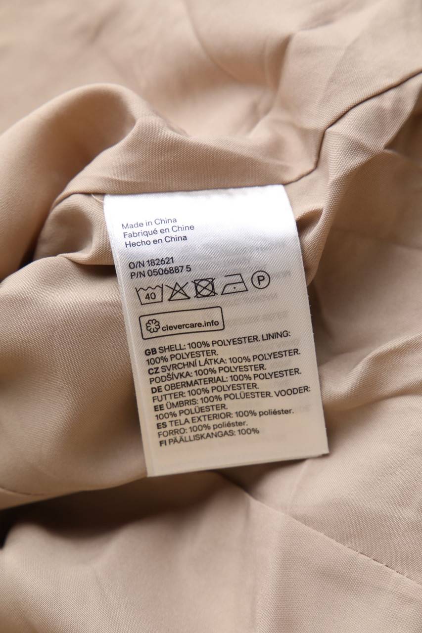 Carou H&M Kunstlederjacke Mit Asymmetrischem Schnitt