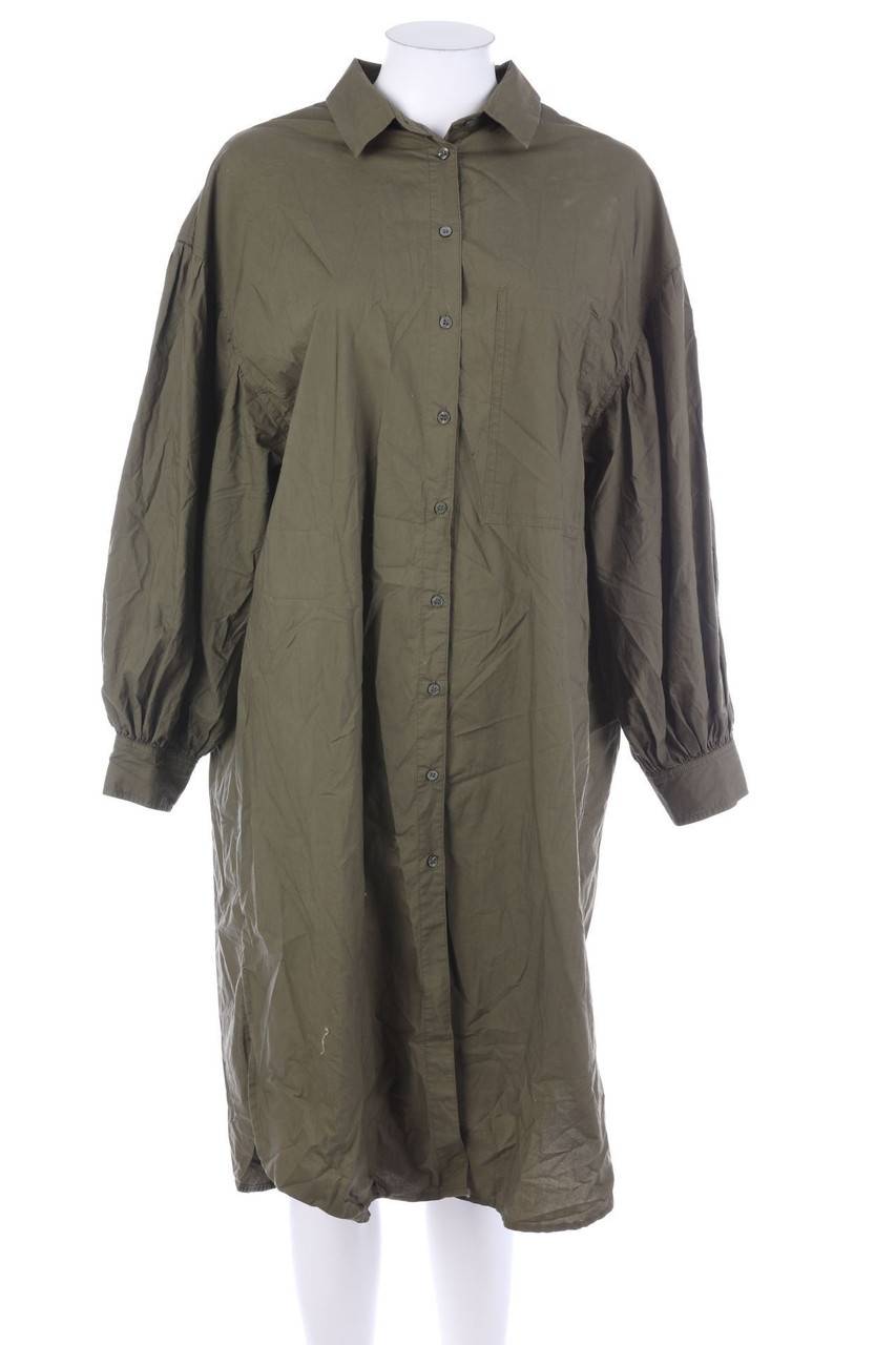 Carou H&M Oversize-Blusenkleid mit aufgesetzten Taschen