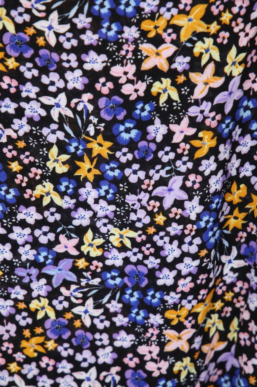 Carou H&M Träger-Top Aus Viskose Mit Floralem Muster