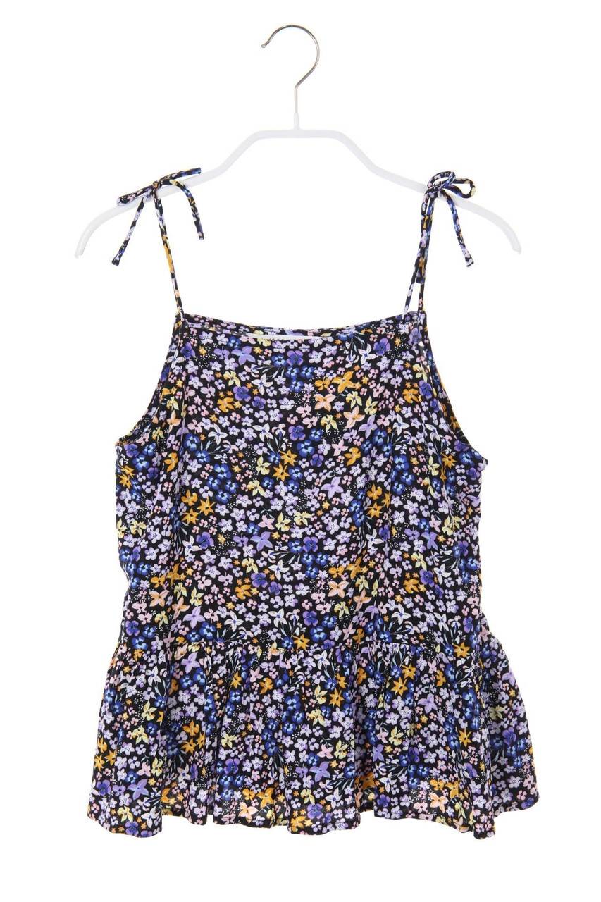 Carou H&M Träger-Top aus Viskose mit floralem Muster
