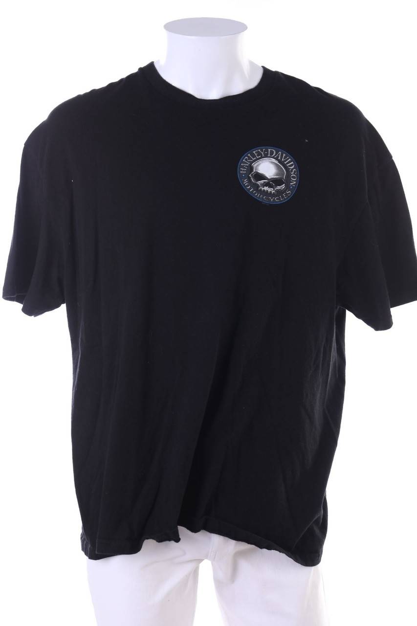 Carou HARLEY DAVIDSON T-Shirt Mit Rundhals Mit Logo-Print