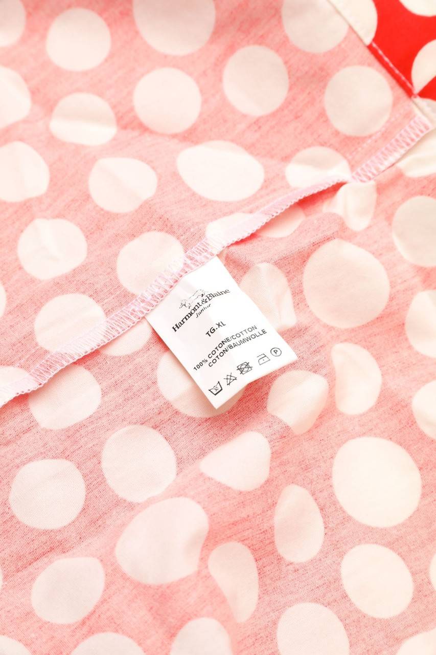 Carou Harmont & Blaine Baumwoll-Kleid Mit Logo-Applikation