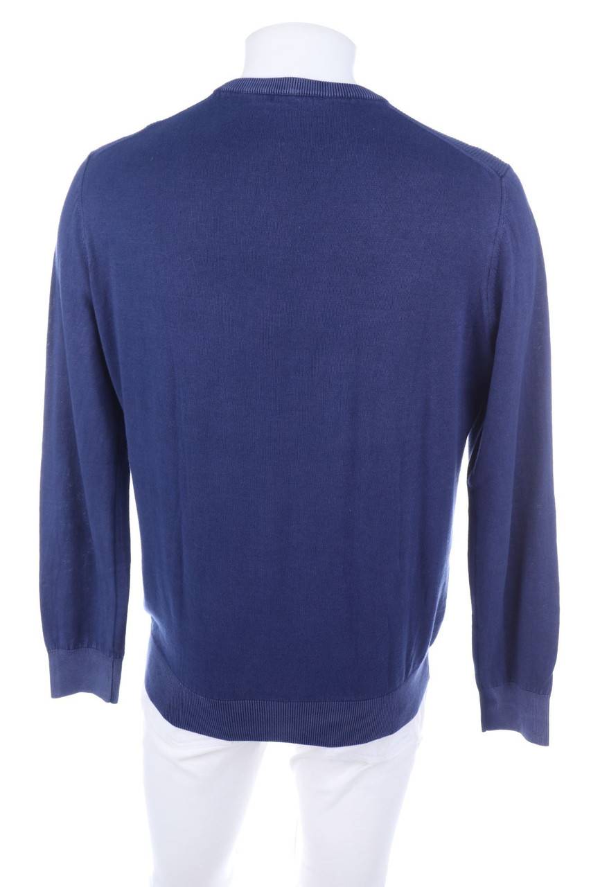 Carou Harmont & Blaine Baumwoll-Strick-Pullover Mit Logo-Stickerei